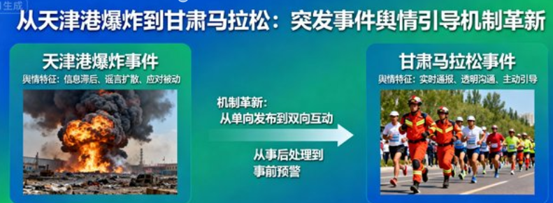 從天津港爆炸到甘肅馬拉松看突發(fā)事件輿情引導機制革新