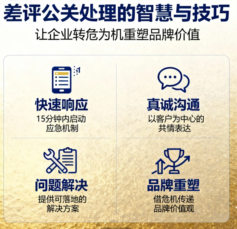 差評(píng)公關(guān)處理的智慧與技巧 讓企業(yè)轉(zhuǎn)危為機(jī)重塑品牌價(jià)值